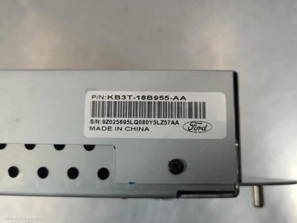 2020 FORD RANGER Radio/Cd/Dvd/Sat/Tv