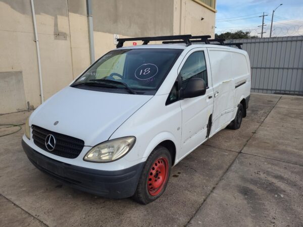 Mercedes Vito 639 Front Bumper without Park Sensors/Washers 2004–2011 - Image 9