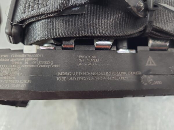 Volkswagen Transporter T6 LH Front Seat Belt Only 2015–2024 - Image 6