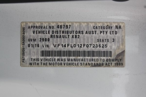 Renault Trafic X82 Gear Stick/Shifter Manual T/M 2015–2020 - Image 11