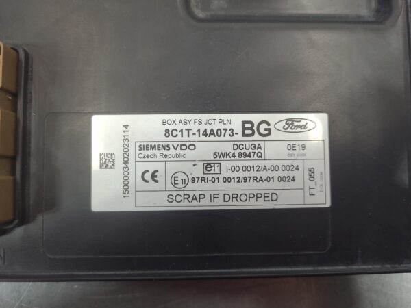 Ford Transit VM General Control Module BCM ECU 2006–2014 - Image 7