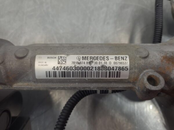 MERCEDES VITO 2015-2025 STEERING BOX/RACK 447, RWD, 03/15- - Image 9