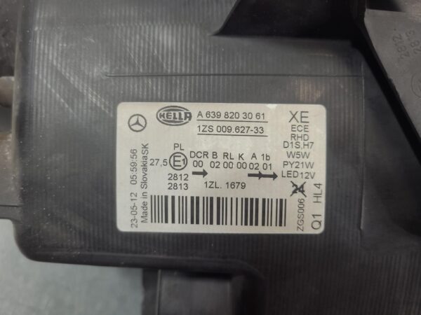 Mercedes Viano 639 Left Headlamp 2011–2014 - Image 7