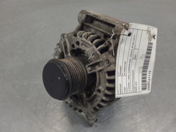 Ford Transit SI–II 2.4L Diesel Alternator 140ps Common Rail 2006–2011 - Image 2