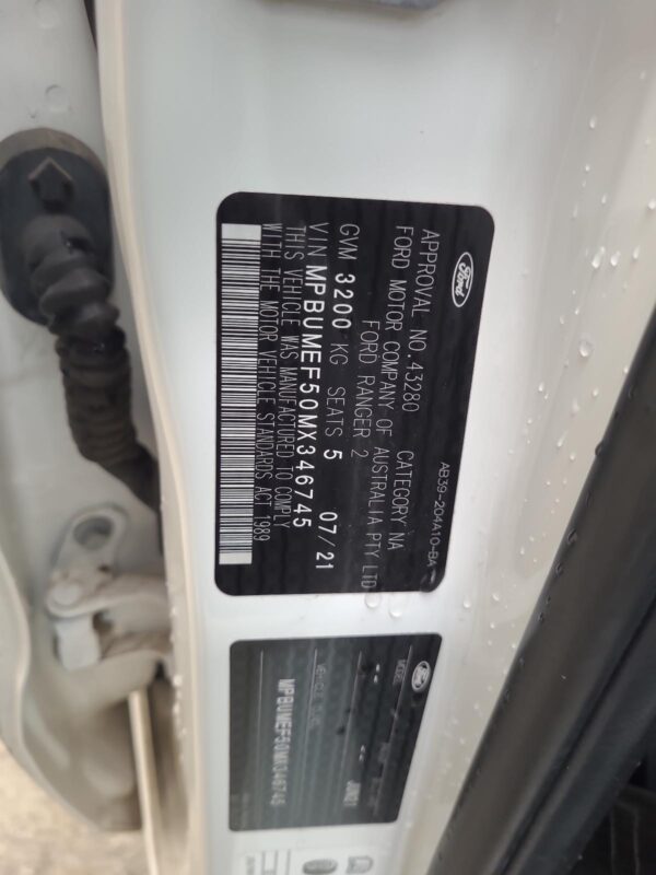 FORD RANGER 2019-2022 ABS SENSOR LH REAR, PX, 03/19-04/22 - Image 11