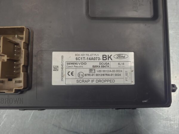 Ford Transit VM General Control Module BCM ECU 2006–2014 - Image 7