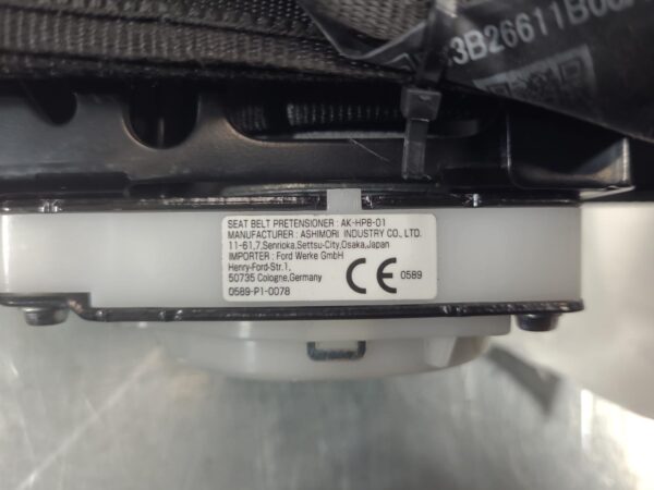 Ford Ranger PX Series 2 RH Front Seat Belt Only Dual Cab 2015–2022 - Image 7