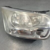 FORD TRANSIT 2014-2016 RIGHT HEADLAMP VO, W/ HALOGEN TYPE, W/ CHROME INSERT, 02/