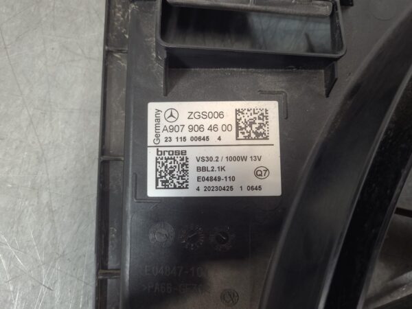 Mercedes Sprinter VS30 Fan Single Turbo 2022–Present - Image 7