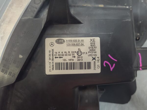 Mercedes Viano 639 Right Headlamp 2011–2014 - Image 7