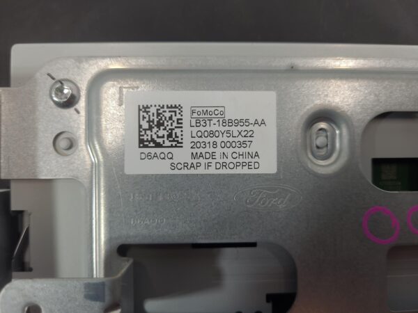 Ford Ranger PX Series 3 Display Unit 2018–2022 - Image 7