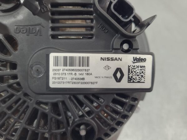 Renault Master 150 2.3L Turbo-Diesel Alternator Valeo X62 2015–Present - Image 7