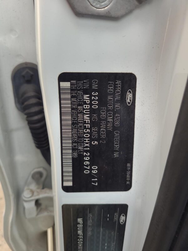 Ford Ranger PX RH Front Door Lock Non-Keyless Entry 2015–2022 - Image 11