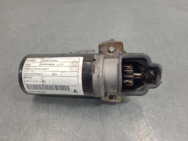 Ford Transit Custom VN 2.2L Diesel Starter Motor 2013–2017 - Image 6