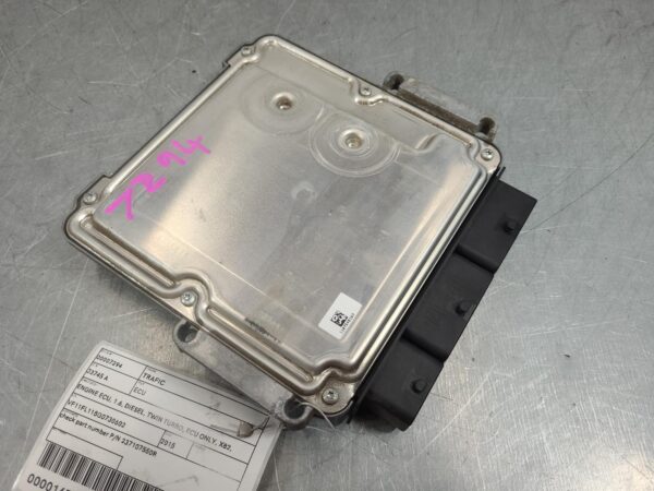 Renault Trafic X8 1.6L Turbo-Diesel Engine ECU Only X82 2015–2022 - Image 2