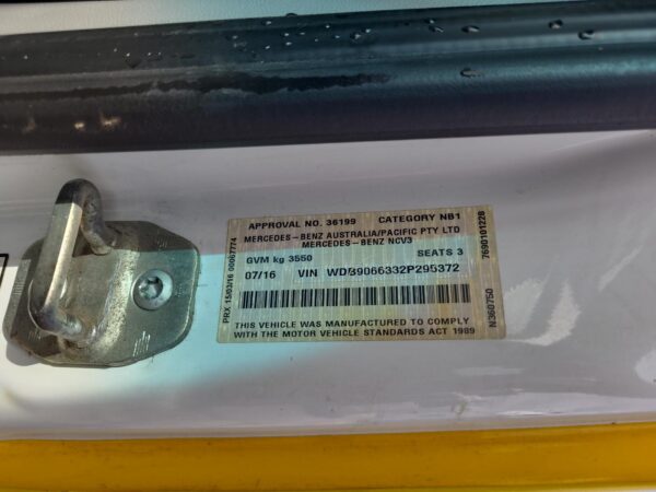 Mercedes Sprinter NCV3 Grey Centre Dash Trim RH Side 2006–2018 - Image 11