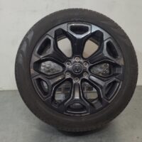 RAM 1500 2020-2026 WHEEL ALLOY FACTORY, 22X9IN, 6 Y SPOKE, HIGH GLOSS BLACK, DT,