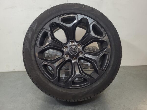RAM 1500 2020-2026 WHEEL ALLOY FACTORY, 22X9IN, 6 Y SPOKE, HIGH GLOSS BLACK, DT,