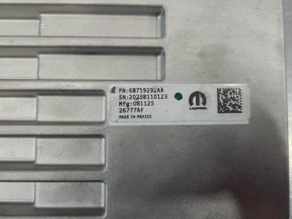 RAM 2500/3500 2020-2026 ECU DJ/D2, 07/20- - Image 7