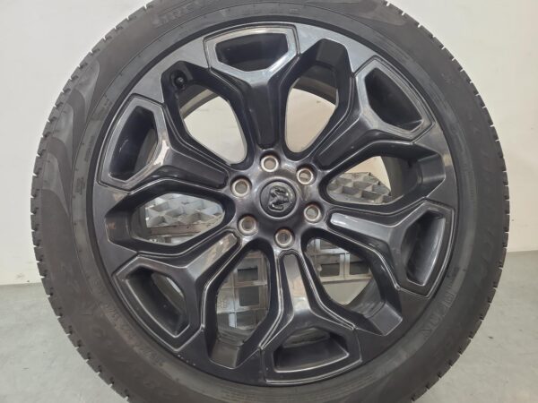 RAM 1500 2020-2026 WHEEL ALLOY FACTORY, 22X9IN, 6 Y SPOKE, HIGH GLOSS BLACK, DT, - Image 2