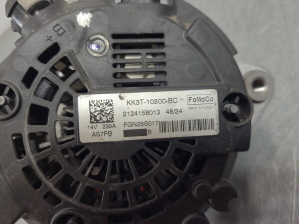 FORD TRANSIT 2019-2026 ALTERNATOR DIESEL, 2.0, TURBO, 230AMP, VO, 05/19- - Image 7