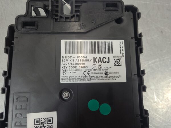 FORD RANGER 2022-2026 ECU RA, BCM (SMART JUNCTION BOX) W /INTEGRATED FUSE PANEL - Image 7
