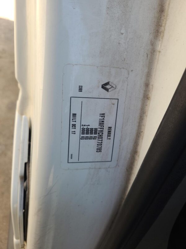 RENAULT MASTER 2011-2026 BOOTLID/TAILGATE HINGE BARN DOOR HINGE (RH SIDE), UPPER - Image 11
