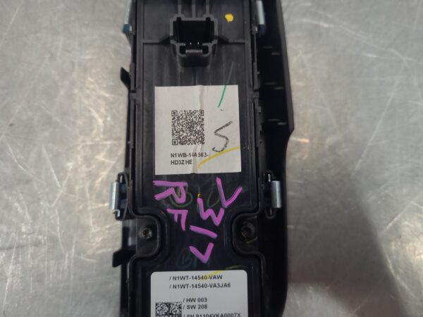 FORD RANGER 2022-2026 POWER WINDOW SWITCH RA, RH FRONT (MASTER SWITCH), W/ POWER - Image 9