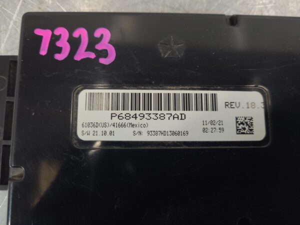 RAM 2500/3500 DJ–D2 Air Conditioning And Heater Module 2020–Present - Image 7